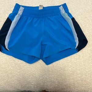 Blue Athleta shorts